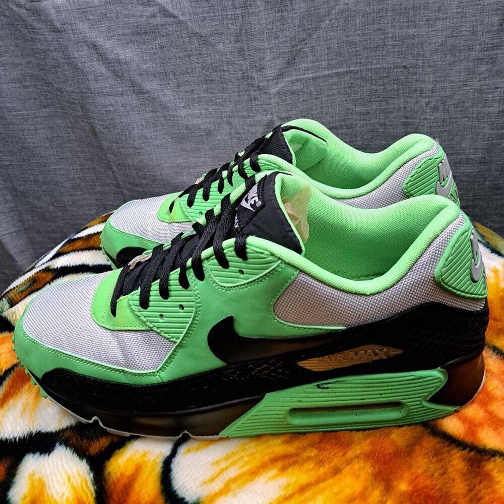 %Size 14 Men Nike Air Max 90 Premium Year Of The Snake Poison Sneakers A 23